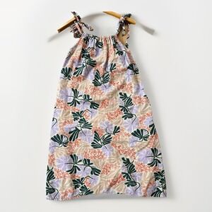 EVE GRAVEL Hibiscus Midi Dress Floral Size S $186 Sleeveless Tank‎